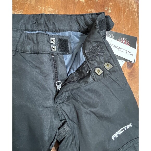 NWT Arctix Kids Snow Pants Snowboard Ski Black Sz Med/ 10 ~ 12 Boy Girl - Picture 3 of 8